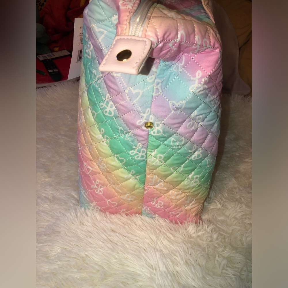 Luv Betsey Betsey Johnson Colorful Pastel Quilted Women's Bag - Picture 11 of 16